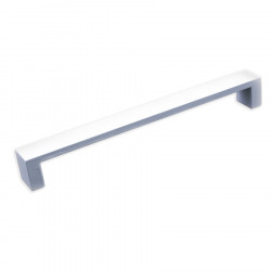 Ручка-скоба Logic, Белый глянец, 192/202 мм, Модерн, Gamet, Польша, UA59-0192-L41